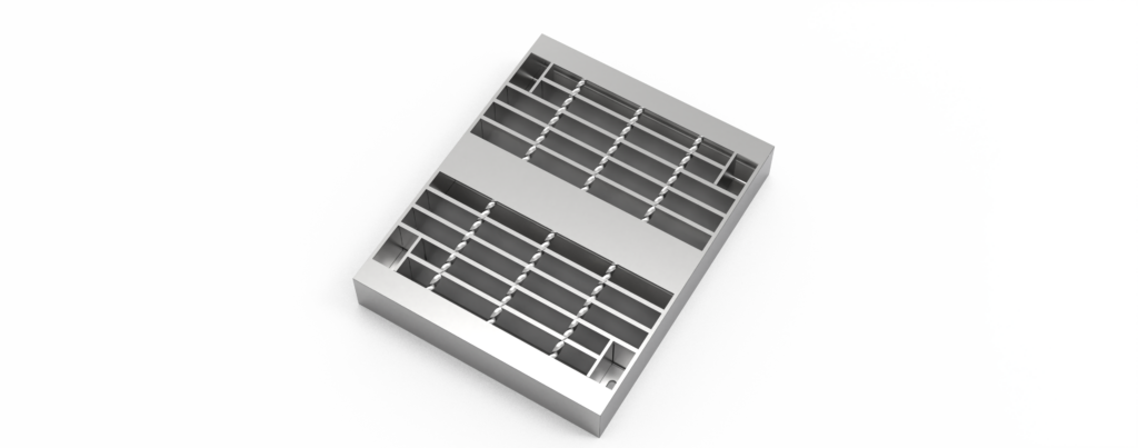 볼트잠금형 중하중 그레이팅 이미지